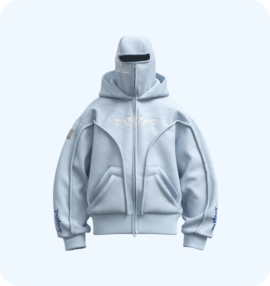 Phantom Hoodie Light Blue