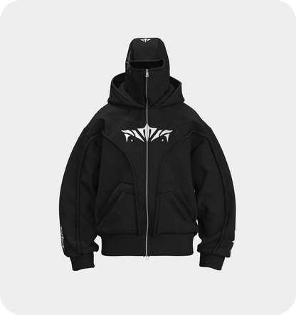 Phantom Hoodie Full Black