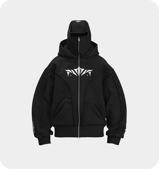 Phantom Hoodie Full Black